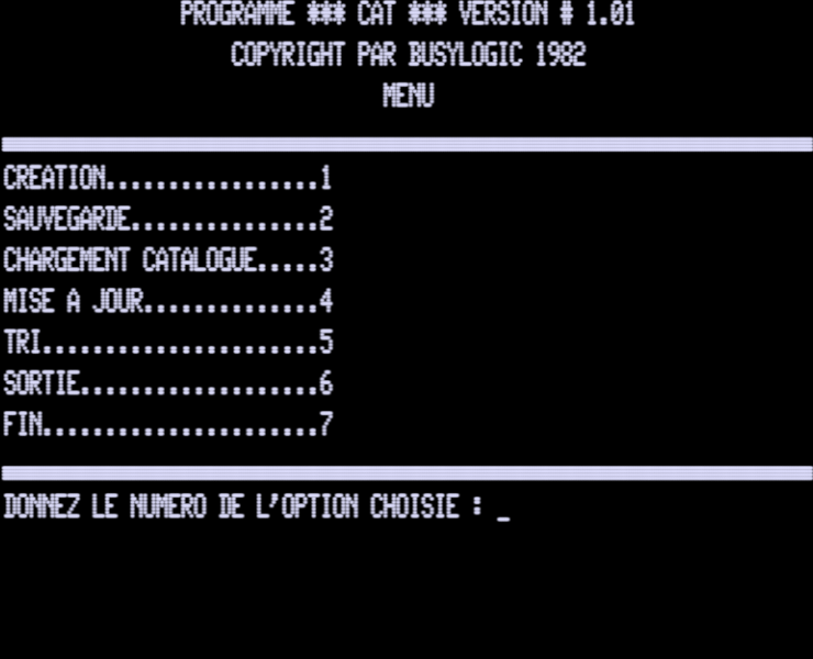 Screen shot